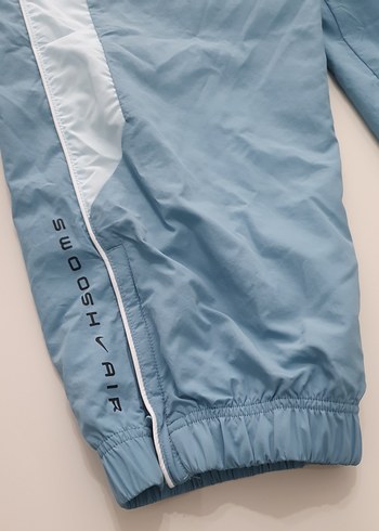 Erkek  Mavi Bol Kesim Eşofman Altı - Görsel 3