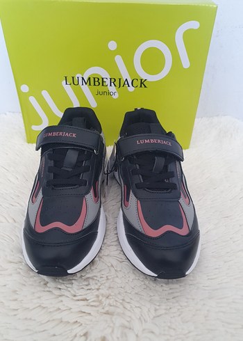 Lumberjack Lumberjack Kız Çocuk Gri-Pembe Sneakers