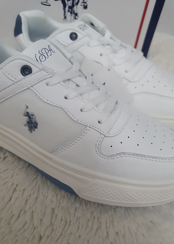 38 Beden beyaz Renk U.S. Polo Assn. Beyaz Kadın Spor Ayakkabı