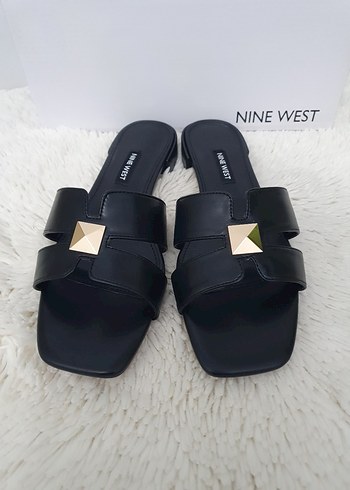 Nine West Nine West Siyah Tokalı Kadın Terlik