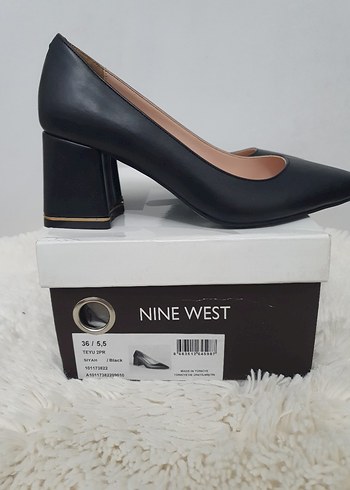 Nine West Siyah Kadın Topuklu Ayakkabı - Görsel 7