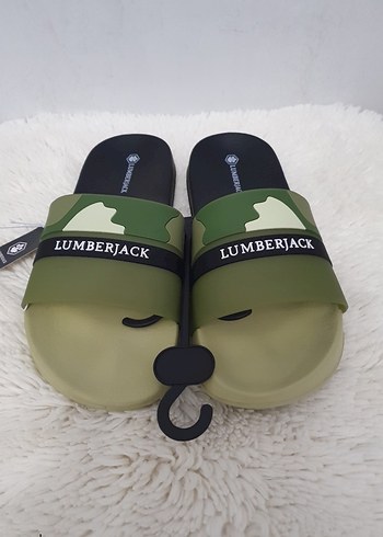 Lumberjack Lumberjack Kamuflaj Desenli Erkek Terlik