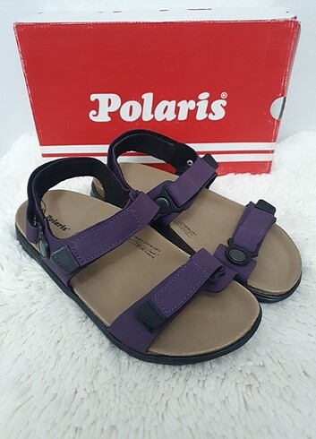 38 Beden mor Renk Polaris Sandalet 