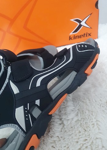 Kinetix Siyah Erkek Spor Biker Sandalet - Görsel 5