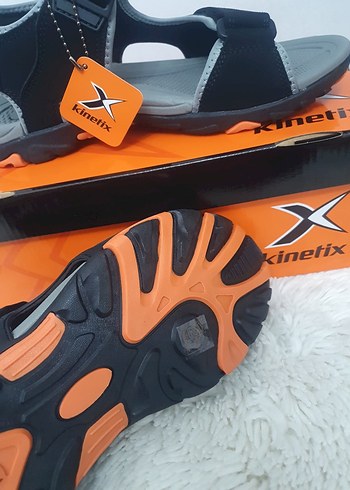 Kinetix Siyah Erkek Spor Biker Sandalet - Görsel 8
