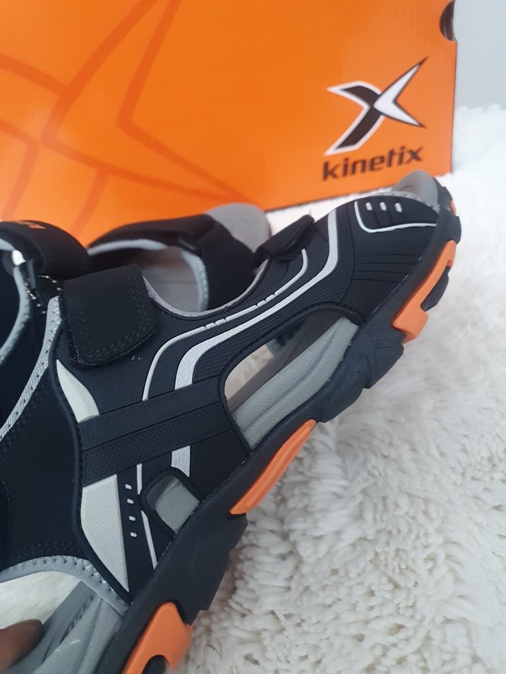 Kinetix Siyah Erkek Spor Biker Sandalet - Görsel 5