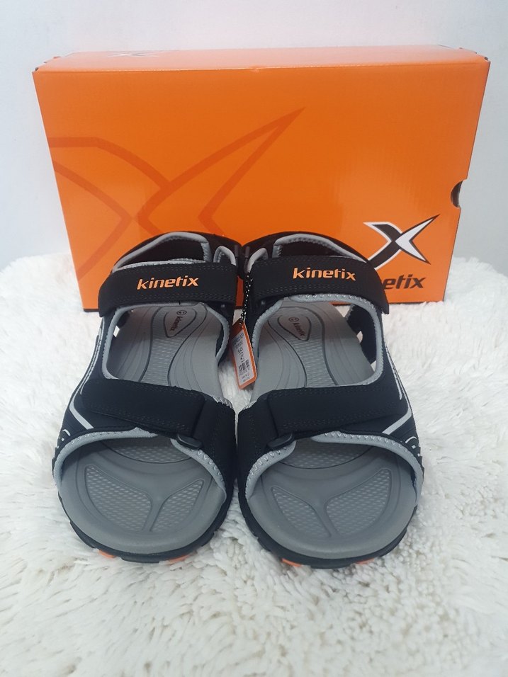 Kinetix Siyah Erkek Spor Biker Sandalet - Görsel 2