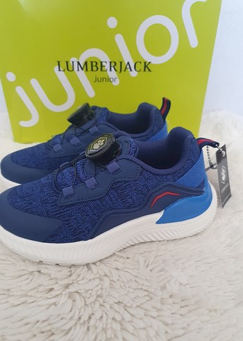 26 Beden Lumberjack Junior Mavi Erkek Çocuk Sneaker