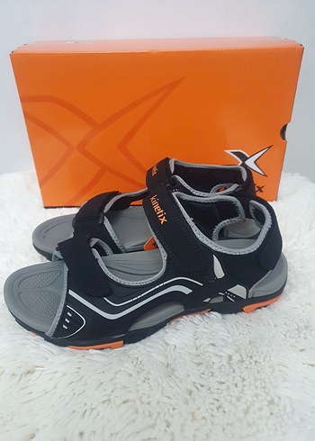 Kinetix Siyah Gri Erkek Spor Sandalet - Görsel 3