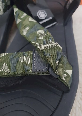 Lumberjack Erkek Kamuflaj Desenli Kemerli Sandalet - Görsel 8