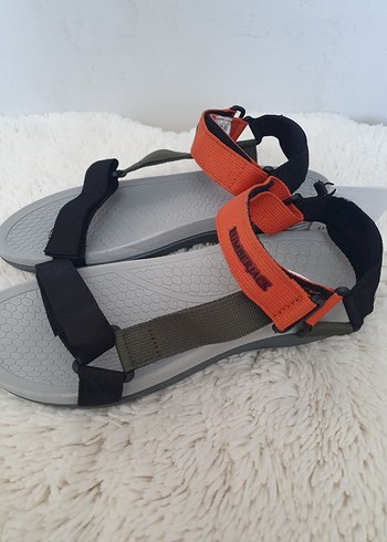 Çok Renkli Cırt Cırtlı Spor Sandalet - Görsel 3