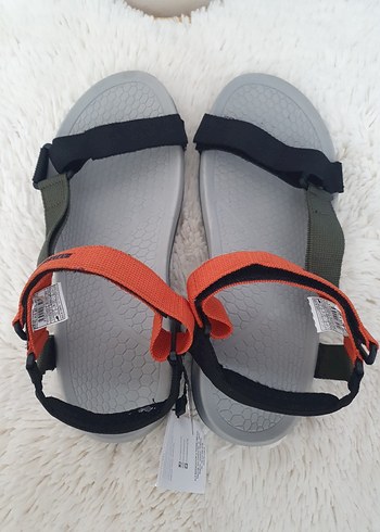 Çok Renkli Cırt Cırtlı Spor Sandalet - Görsel 5