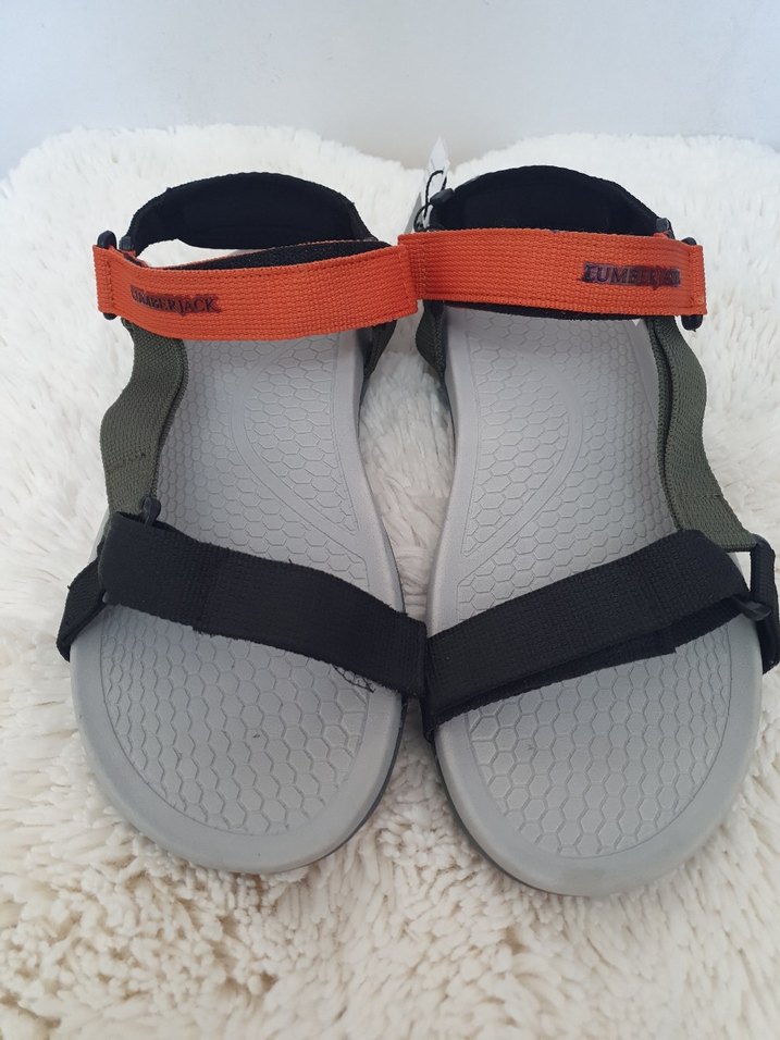 Çok Renkli Cırt Cırtlı Spor Sandalet - Görsel 2