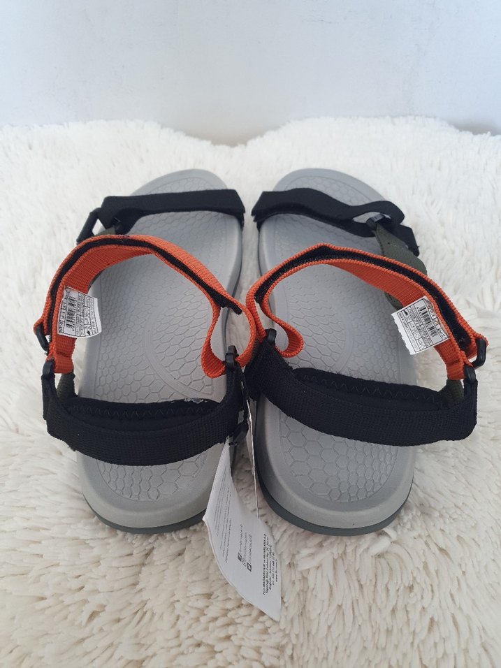 Çok Renkli Cırt Cırtlı Spor Sandalet - Görsel 4