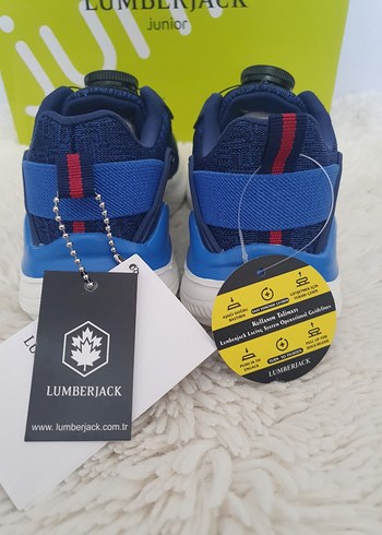 30 Beden mavi Renk Lumberjack Junior Erkek Mavi Sneaker