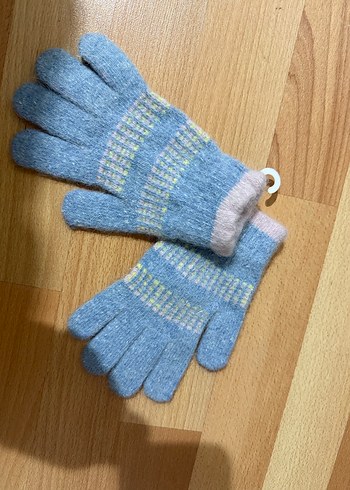 Kız Çocuk Örgü Eldiven - Görsel 2