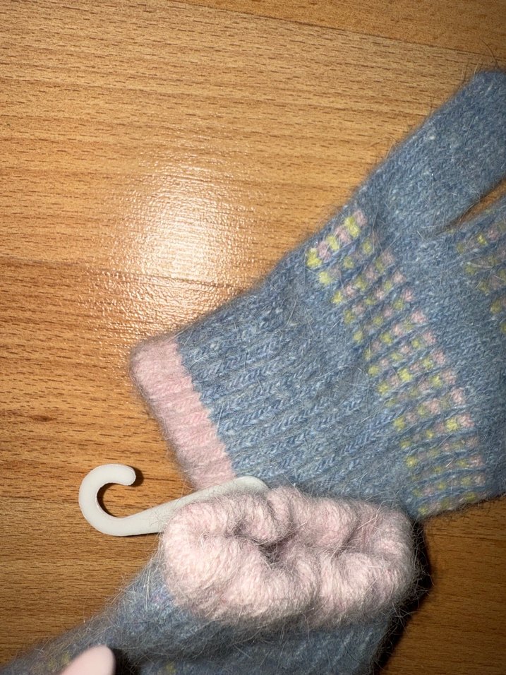 Kız Çocuk Örgü Eldiven - Görsel 3