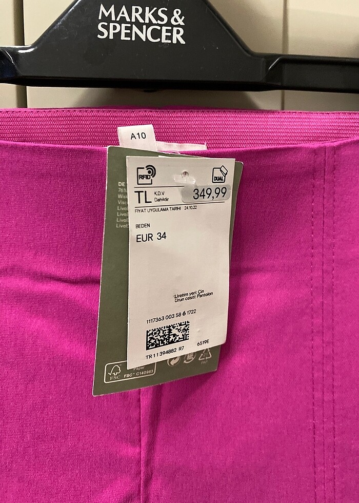 H&M Pembe pantolon - Görsel 3