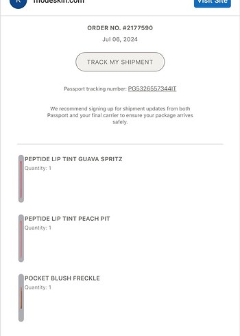  Beden turuncu Renk Rhode peptide lip tint - Peach Pit