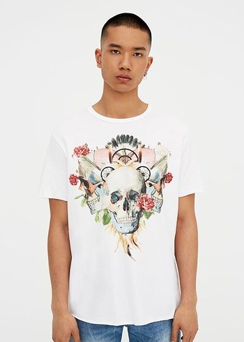 Pull&Bear Erkek Tshirt