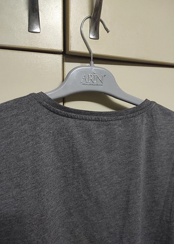 m Beden gri Renk Erkek Tshirt