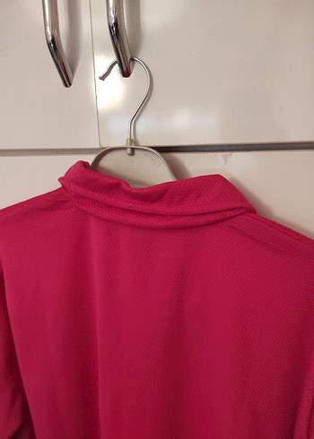 Adidas Pembe Kadın Polo Yaka Tişört - Görsel 5