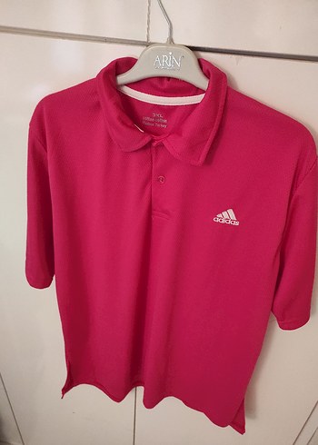 Adidas Pembe Kadın Polo Yaka Tişört - Görsel 4