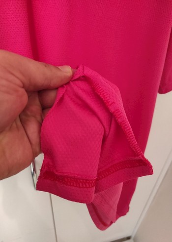 Adidas Pembe Kadın Polo Yaka Tişört - Görsel 7