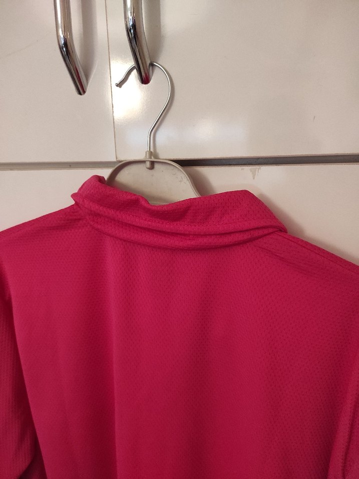 Adidas Pembe Kadın Polo Yaka Tişört - Görsel 5