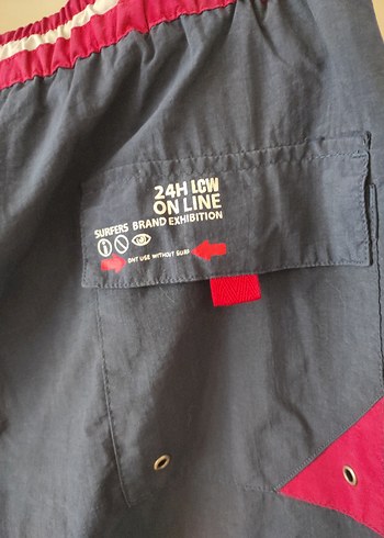 Erkek Koyu Mavi Mini Yüzme Şortu - Görsel 5