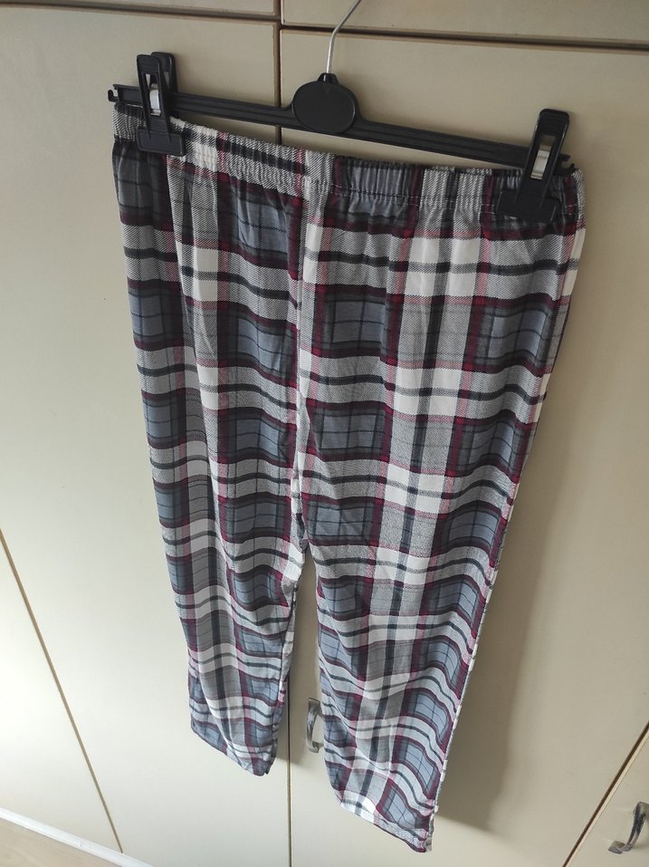 Ekoseli Erkek Pijama Altı - Görsel 3