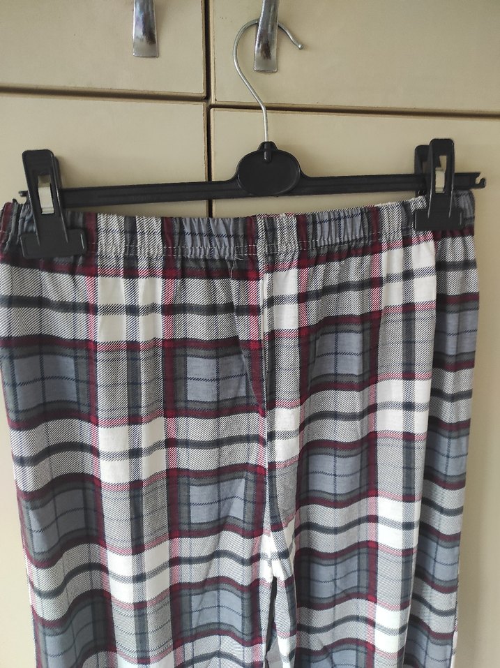 Ekoseli Erkek Pijama Altı - Görsel 4