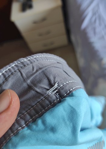 Adidas Vintage Erkek Mavi Midi Yüzme Şortu - Görsel 8