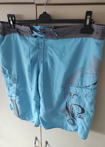 Adidas Vintage Erkek Mavi Midi Yüzme Şortu - Görsel 6