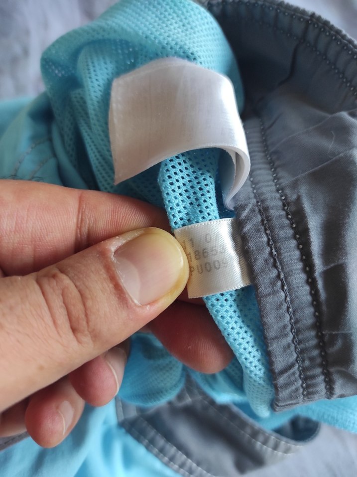 Adidas Vintage Erkek Mavi Midi Yüzme Şortu - Görsel 3