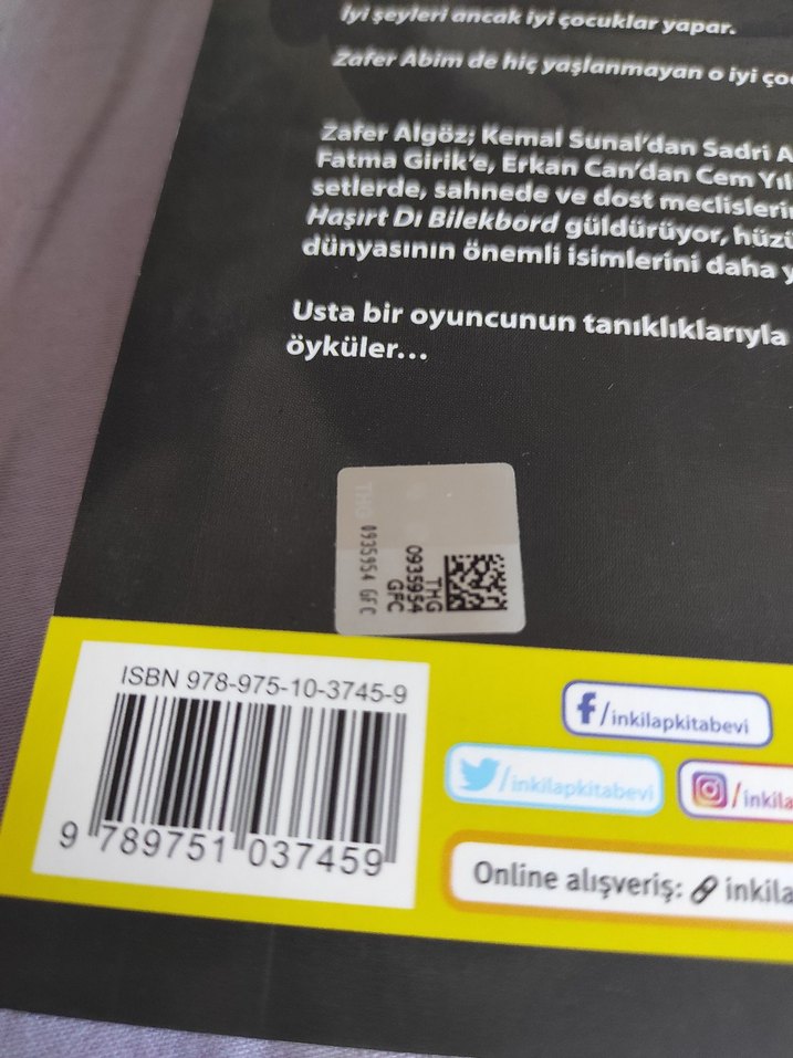 Haşırt Dı Bilekbord - Zafer Algoz - Görsel 2