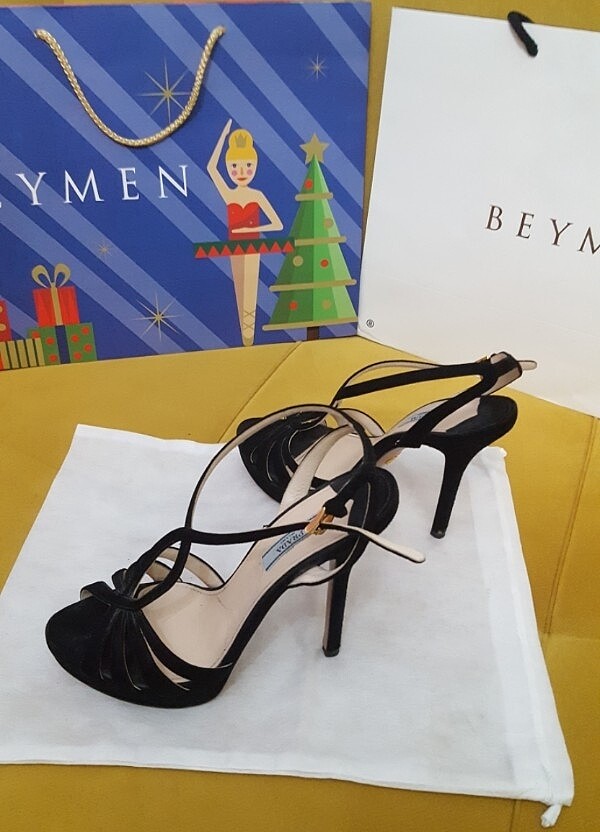 Prada Orjinal Stiletto  - Görsel 5