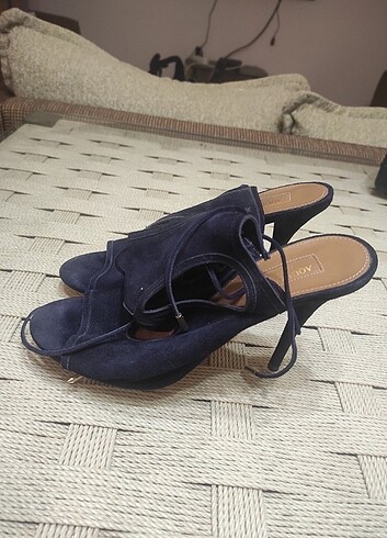 Aquazzura İnce Topuklu Ayakkabı - Görsel 7