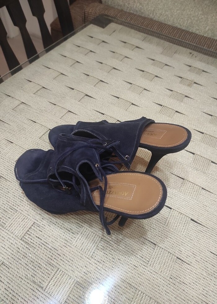 Aquazzura İnce Topuklu Ayakkabı - Görsel 3