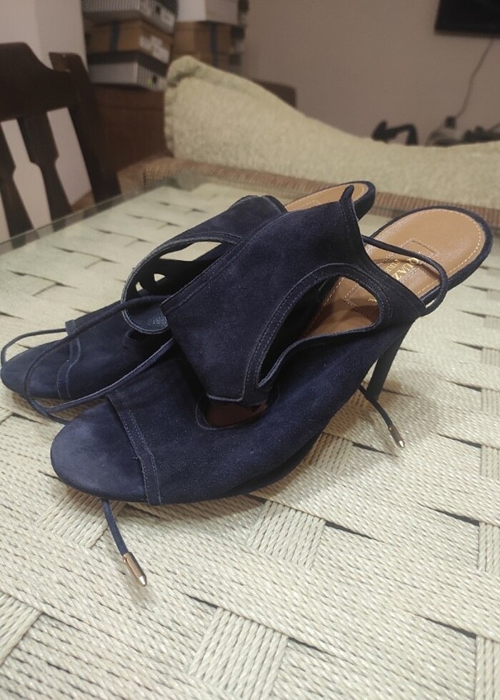 Aquazzura İnce Topuklu Ayakkabı - Görsel 5