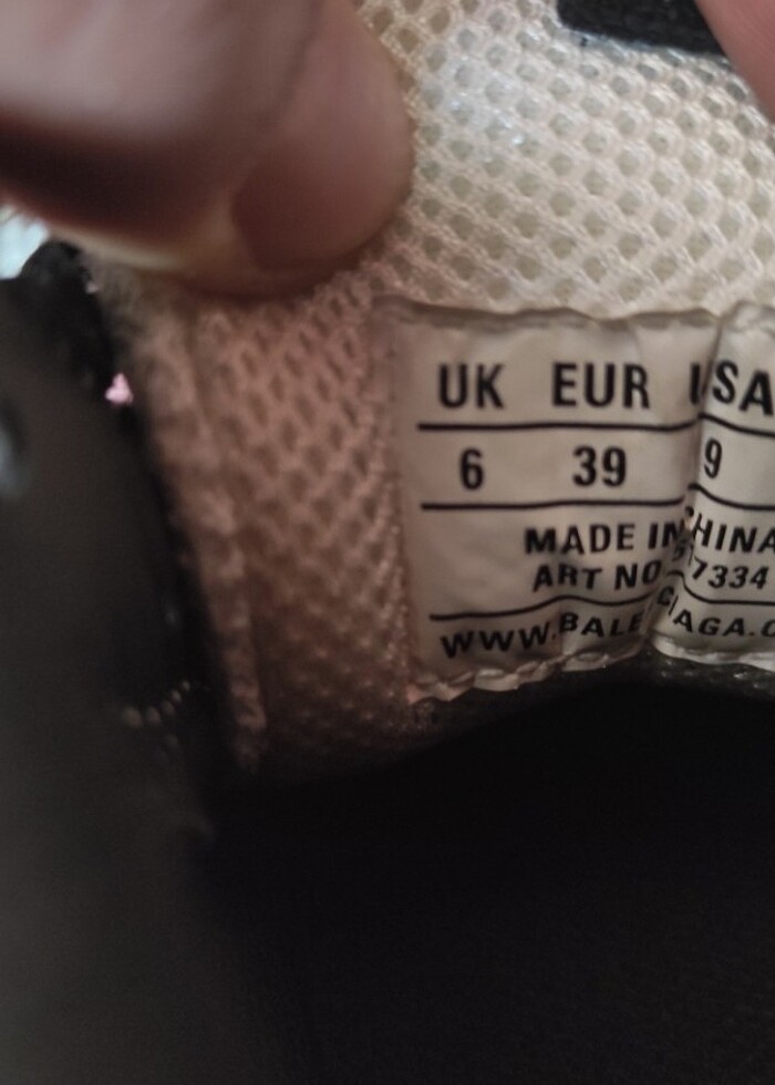 Balenciaga Orjinal Kadın Spor Ayakkabı - Görsel 3