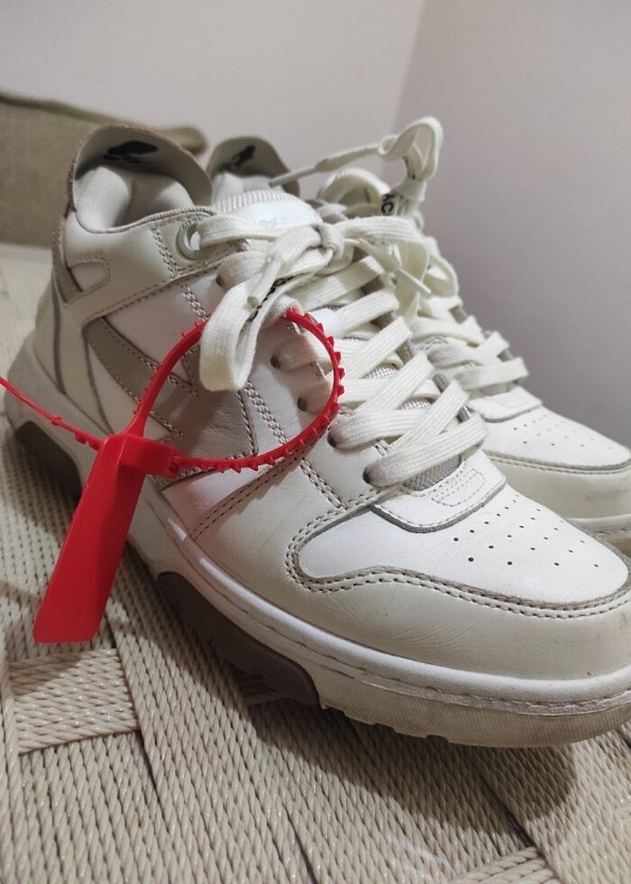 Off White Kadın Sneakers  - Görsel 4