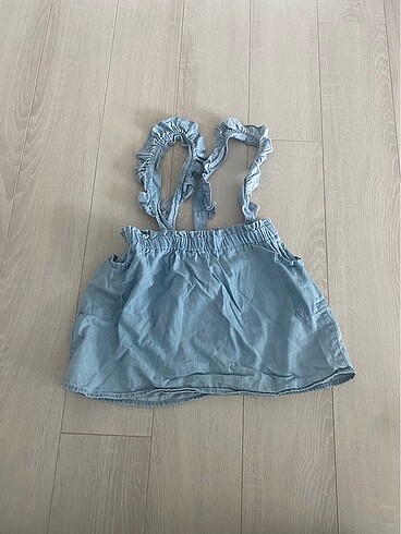 24-36 Ay Beden Koton kız çocuk askılı etek