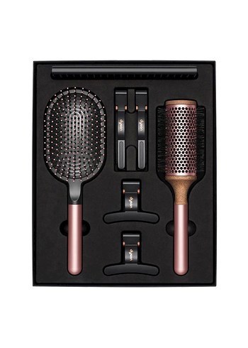 Dyson Tarak Seti Saç Şekillendirici Fırça Seti Kahverengi - Görsel 2