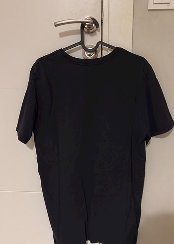 Siyah Baskılı Erkek Tişört - Görsel 3