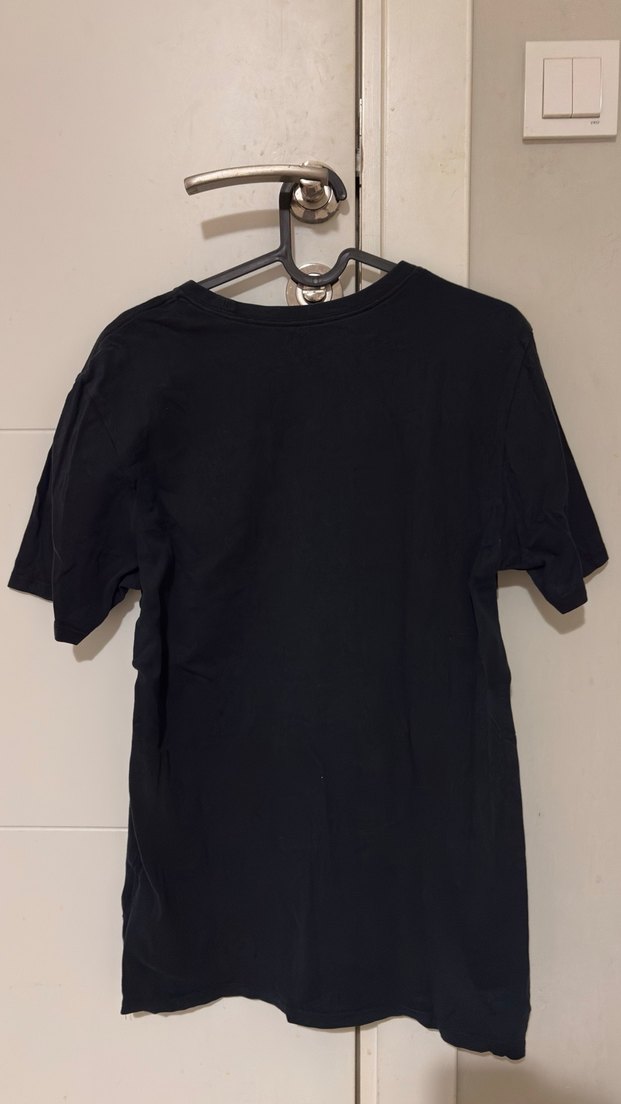 Erkek Siyah Nike Baskılı Tişört - Görsel 2