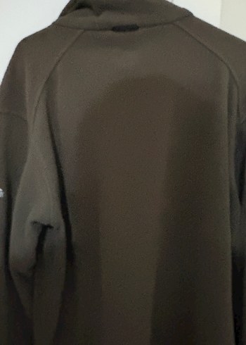 Erkek Kahverengi Fermuarlı Polar Sweatshirt - Görsel 7