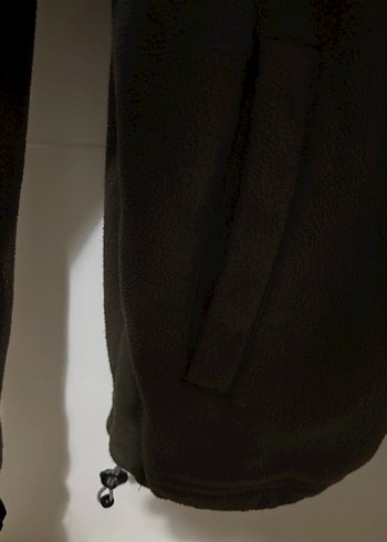 Erkek Kahverengi Fermuarlı Polar Sweatshirt - Görsel 4