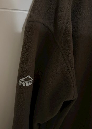 Erkek Kahverengi Fermuarlı Polar Sweatshirt - Görsel 6