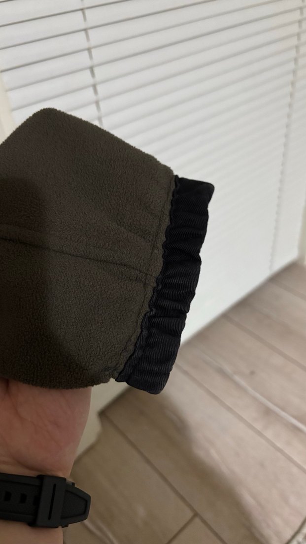 Erkek Kahverengi Fermuarlı Polar Sweatshirt - Görsel 3